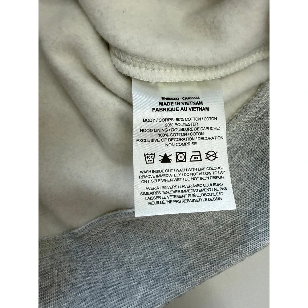 Nike USC Trojans Mens Small Gray Chenille Logo Pullover Hoodie Small NEW